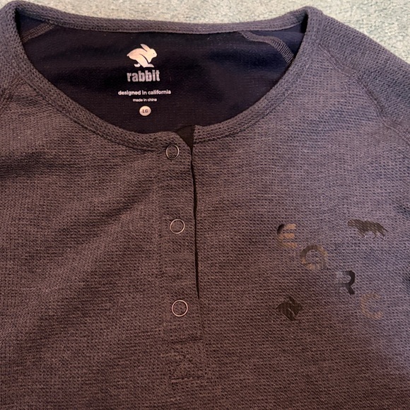 Run Rabbit Waffle Top - Picture 2 of 5